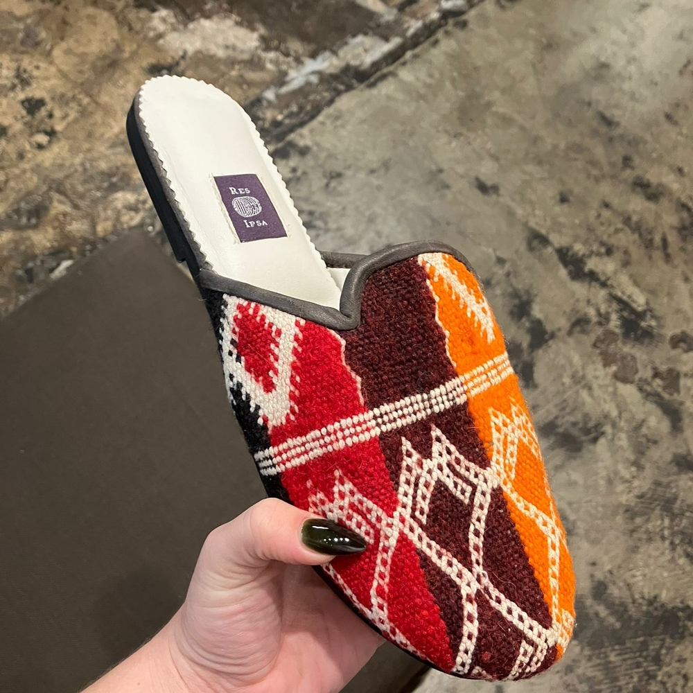 Men's Patterned Slip-On Sandals